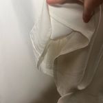 Selfie Leslie White Lace Spaghetti Strap Romper Photo 4