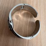 Bijoux Terner Black and Silver Bracelet Watch Quartz Gorgeous Rare Photo 4