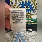 Cache Vintage Caché Printed Long Sleeve Button Down Blouse size Small Euro Photo 9