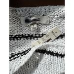 Madewell NWT  Boatneck Pullover Loose Knit Striped Sweater Oversized Size Small Photo 5