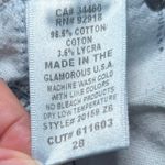 Juicy Couture  Blue Flare Denim Jeans 28‎ Cut 611603 Style 20159 ZB Distressed Photo 7