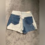 Hollister ultra high rise Mom short 3” Two-Tone Denim Shorts 25 1 Photo 6