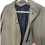 London Fog  Ladies Army Green Zip Up Casual Trench Coat/Jacket Size Small Regular Photo 4