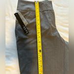 Nicole Miller NY Pants sz 8 Gray Flat Front Pockets Wide Leg Capri Photo 10