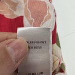 Lulus Dress Womens Small Red Heart of Marigold Red Tropical Print Wrap Maxi Photo 7