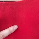 Madewell CLEARANCE! Red Silk Hi-Low Blouse Size S EUC Photo 5