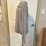Old Navy Heathered Gray quarter Zip-Up knit Sweater Photo 4