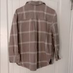 Madewell  Plaid Shirt Jacket in Brown and Cream Photo 6