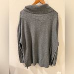 SO  Charcoal Cowl Neck Sweater – Women’s XL Photo 1