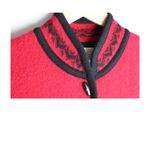 Vintage Cambridge Dry Goods Red Wool Vest Womens Size L Size L Photo 2