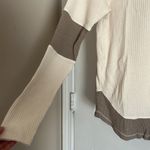 Harley Davidson  Woman’s Cream Long Sleeved Gauze Button Up Size Large Shirt Photo 3