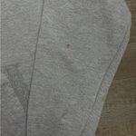 Champion  Light Gray Hoodie with Pink Logo Photo 5