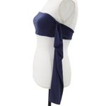 House of Harlow 1960 x Revolve Val Off Shoulder Tube Crop Top Blue Modal Small Photo 2