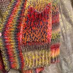 Ashley by 26 International Boho Rainbow Yarn Cardigan Sweater Small NWT Photo 3