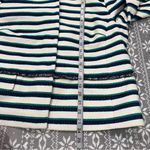 Talbots Striped Fringe Jacket Size 16 Petite Photo 10
