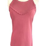 White House | Black Market Coral Knit Top Sleeveless NWT Scallop Crochet Cut Away WHBM XS Silky Bodycon Photo 0