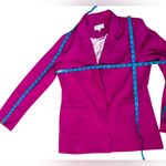 Skies Are Blue  True Fuchsia Blazer Size Medium Photo 11
