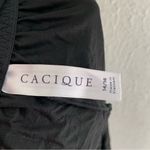 Lane Bryant Cacique Foiled Romper Lace Accents Purple Sz 14/16  Photo 7