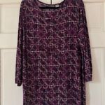 Chico's Chico’s Traveler Size 3 Classic Mosaic Geometric Tile-Print Tunic Size XL Photo 3