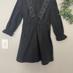 ZARA NWT  Poplin Flounce Dress Photo 4