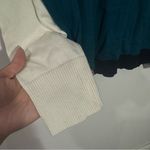 Talbots T by Cowl Neck ColorBlock Sweater Size X-Large Photo 5