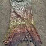 Nasty Gal Rainbow Sequin Dress Photo 1