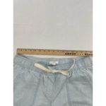 Loft  light blue jogger pants with elastic waistband and drawstring Size MT Photo 12