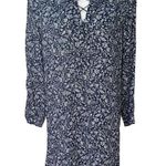 Velvet by Graham & Spencer Printed Challis Laceup
Dress in Blue Begonia, Sz S Photo 3