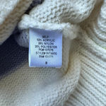 Long Sleeve Crew Neck Striped Block Sweater size S multi Photo 4