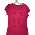 Wound Up Not My Prob-Llama Tee by , Hot Pink XL Photo 0