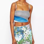Clover Canyon  Corfu Swirl Printed Cropped Top Size L Photo 0