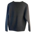 Richard Stapf & Co 100% New Wool Black Knit Vneck Austrian Ski Sweater S/M Photo 1