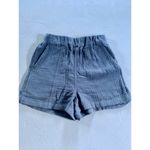 Madewell Womens Gray Gauze Cotton Comfy Shorts XXS Photo 1