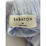 Aritzia Babaton Blue Wilmer One Shoulder Flowy Swing Loose Drape Top Women's M Photo 6