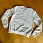 1901  “Mulled WINE and feelin’ FINE” Colorful Sweatshirt, White, Size S Photo 1