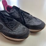 Rag and Bone  Retro Runner Nord Ann Grey Denim Womens Size 9 39 Sneakers Shoes Photo 6