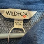 Wildfox  Hadley Navy Tie Dye Hoodie Size Large Photo 4