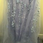 Amelia Couture Periwinkle Fitted Mermaid Prom Dress Purple Size 0 Photo 4
