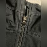 Lululemon  Full Zip Black Hoodie Jacket Size 4 Thumb Holes Photo 4