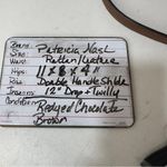 Patricia Nash Brown Woven Tote Bag with Scarf Accent & Added Crossbody strap Photo 9