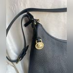 Dooney & Bourke 80’s  Vintage Pebble Leather black Shoulder Bag Photo 3