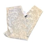 Sofia Vergara Rosa Curvy High Waist Python Ankle Jean Sz. 20 White Print Stretch Photo 0