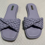 ALDO  Women's Purple Braided Slide Sandals Photo 0