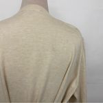 Eloquii  Tie Wrap Tunic crewneck sweater plus size beige Photo 3