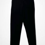 Halogen NWOT High Waist Belted Tie Ankle Trouser Pants Women's Black Size 2 Photo 2