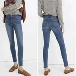 Madewell NEW 10" High-Rise Skinny Jeans in Dewitt Wash: Button-Front TENCEL, 26 Photo 1