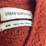 Urban Outfitters  Ballon Sleeve Crop Pumpkin Women's Top Size Medium Photo 1