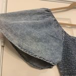 Flying Tomato NWT Los Angles Acid Wash Denim Like Flutter Small Dress. 2751 Photo 2