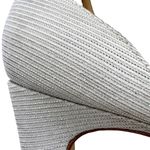 Badgley Mischka Jackie Jeweled Silver Glitter Sandal Wedding Formal Size 8 NWT Photo 4