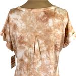 Style & Co Womens T Shirt Top Tie Dye Capped Sleeve Pullover Lightweight Small Photo 5
